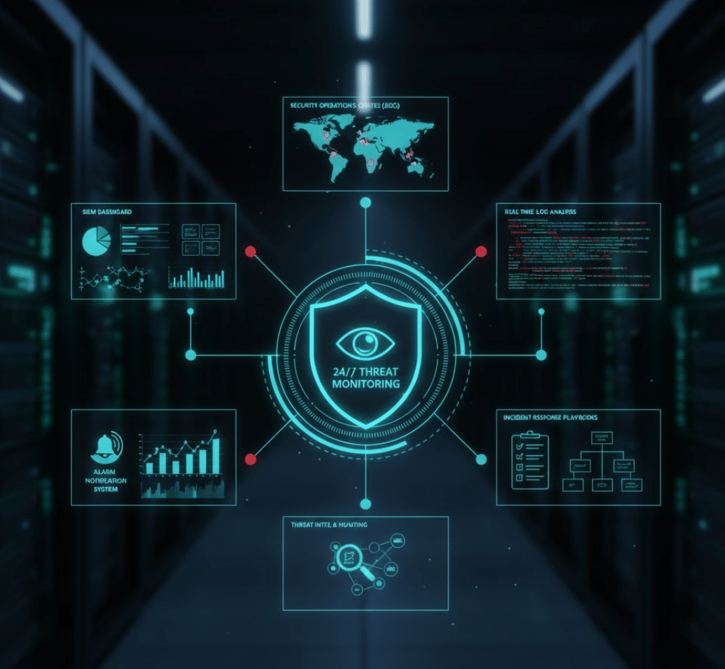 SOC & 24/7 Threat Monitoring